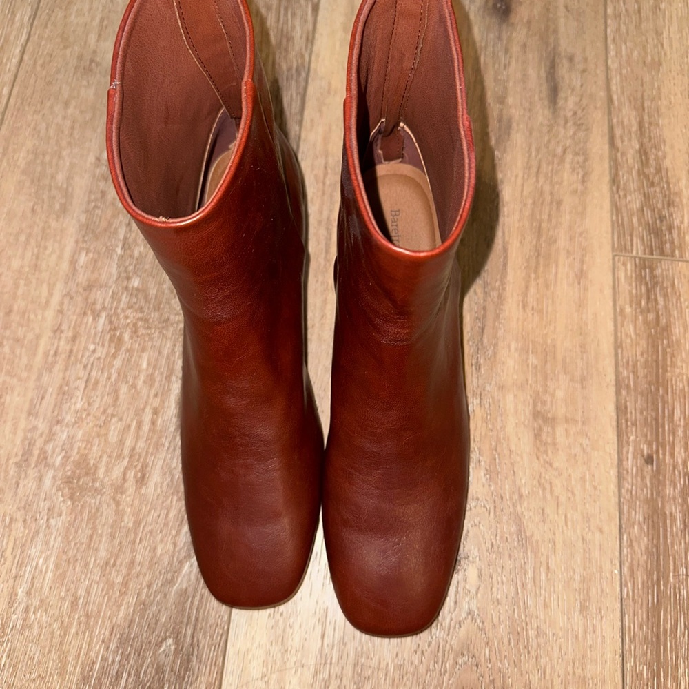 Brown leather Ankle Boots - Picture 4 of 9